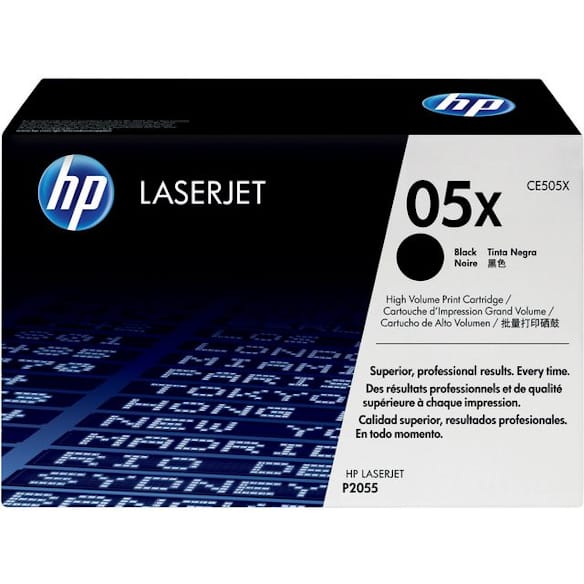 Toner HP CE505X 6.5K sort