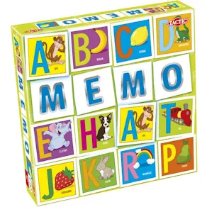 Memo ABC från 3 år