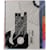 Tabbladen Atoma, voor A5+ schriften, PP, set van 6 stuks