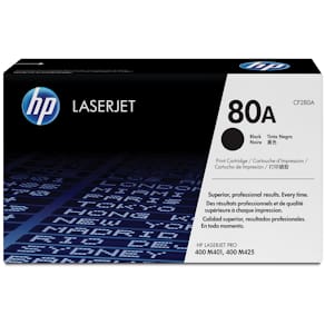 Toner HP 80A, 2.700 pagina's, OEM CF280A, zwart