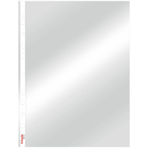 Plastficka ESSELTE A4 Premium Glasklar 0.08mm, 100st