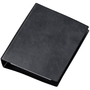 Ringbuch VELOFLEX, 4-Ring, A6, schwarz, 50 Blatt, Karton (10 Stk)