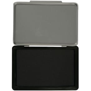 Stempelkissen Q-CONNECT, Größe 2, schwarz