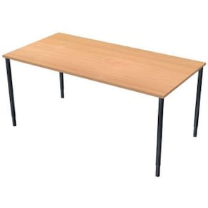 Bord frist 160x80cm boklaminat/svart