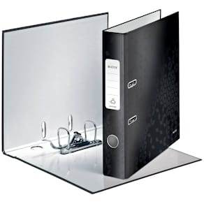 Ordner Leitz WOW, A4, 6 cm, schwarz