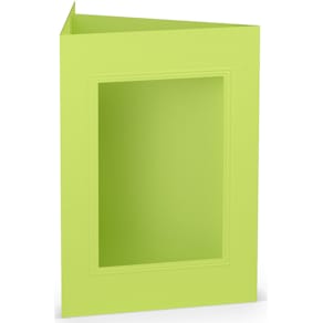 Passepartoutkarte Rössler Paperado, B6, maigrün