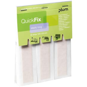Navulling pleisterautomaat Plum QuickFix, 30 elastische pleisters
