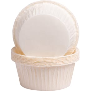 Muffinkapseln DEMMLER, 5 x 3,2 cm, weiß