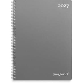 Ugekalender Mayland 2027 160×215 mm, sort, FSC Mix