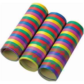 Luftschlange 4/18 Standard, bunt