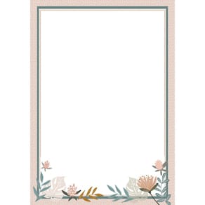 Designpapier RÖSSLER Jungle Blush, DIN A4, 50 Blatt