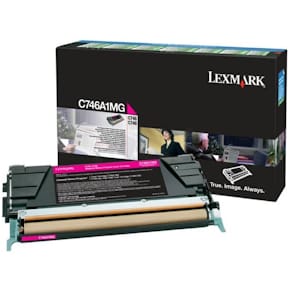 Tonerkartusche Lexmark C746/C748 Return, magenta