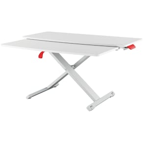 Bildschirmträger Leitz Ergo Cosy, ausziehbar, grau