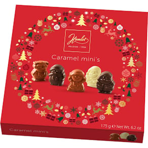 Chocolade Hamlet Caramel Mini's, doos van 175 g