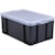 Opbergdoos Really Useful Box 64 liter, transparant gerookt