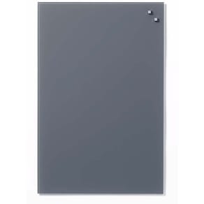 Glastavle Naga grå 40x60 cm, skrive- og tørbar, 3 stk