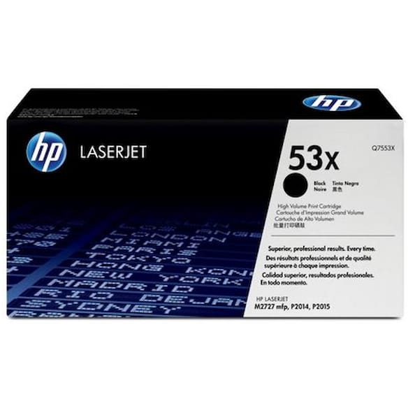 Toner HP Q7553X 7K sort