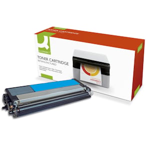 Lasertoner Q-CONNECT, ersetzt Brother TN-321C, cyan, 1.5K