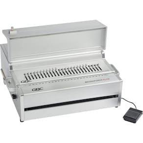 Inbindmachine GBC Magnapunch Elite, elektrisch, met voetpedaal