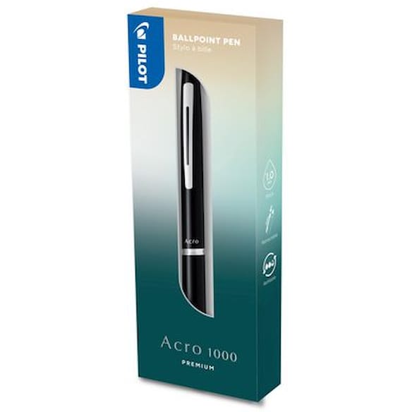 Kulepenn PILOT Acro1000 1,0 sort sort 6st