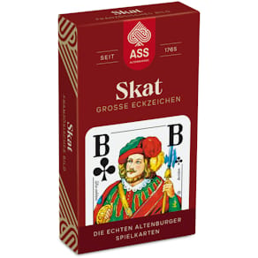Spielkarten ASS Skat, FSC, französisches Bild