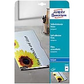 Inkjetfolie Avery Zweckform SK, A4, 10 Blatt