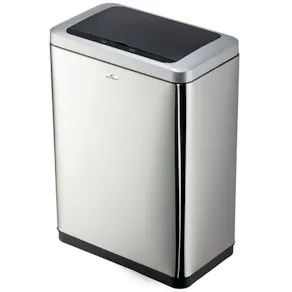 Papperskorg med sensor NO TOUCH 2x20L
