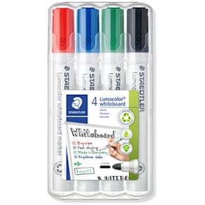 Whiteboardpenna LUMOCOLOR 351 rund 4/fp