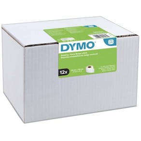 Etiketter DYMO LabelWriter 54x101 mm, hvid, permanent, 12x220