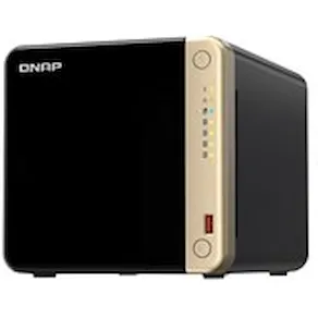QNAP TS-464 - NAS-server - 4 fack - SATA 6Gb/s - RAID 0, 1, 5,