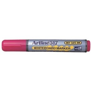 Whiteboardpenna Artline 517 rosa 12st