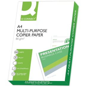 Kopieerpapier Q-CONNECT, A4, 80 g, pallet (200 riemen/pallet)