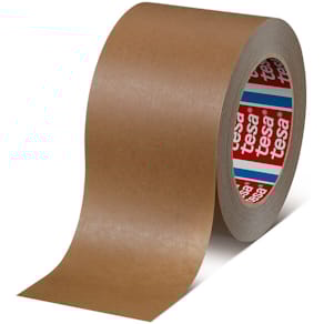 Emballagetape tesa 4313 papir, 50 mm x 50 m, brun, 36 rl