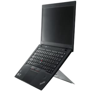 Laptopständer R-Go Tools Riser Attachable, schwarz, 10–22"