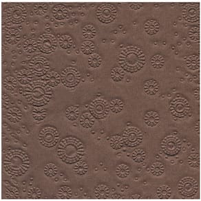 Serviette PAPER+DESIGN Basics Zelltuch, braun