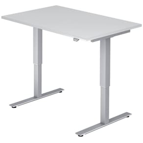 Schreibtisch HAMMERBACHER XMST12, elektrisch höhenverstellbar,  ￼
