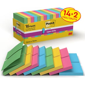 Notes POST-IT SS Carniva 76x76mm 14+2/fp