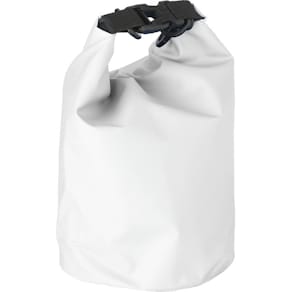 Strandtasche Impression River, PVC, weiß, 3,5 l