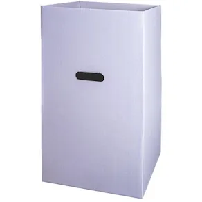 Papperskorg well 380x350x740mm vit