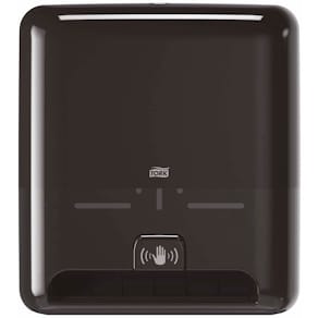 Papirhåndklædedispenser Tork H1 Matic, berøringsfri, sort