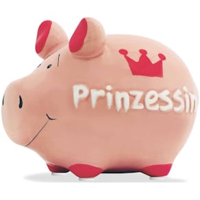 Spardose KCG Prinzessin, Schwein, klein
