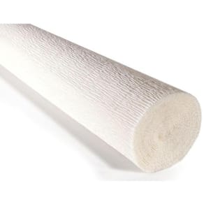 Kräppapper kraftigt 180gr Vit