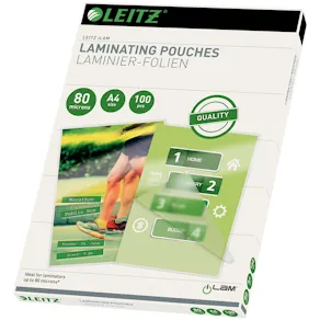Laminat LEITZ A4 80 mic 100/FP