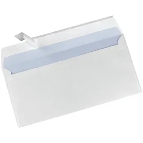 Kuvert LYRECO M65 PS112x220mm vit 500/fp