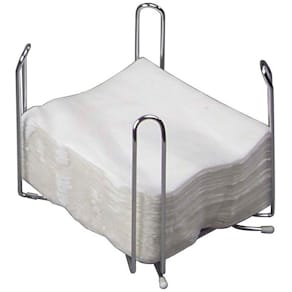 Servietdispenser 1/4-fold metal, krom, 180 x 180 mm