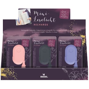 Leselicht MOSES. JOMC Lesezauber, sortiert