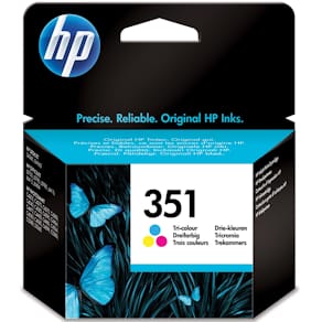 Inktcartridge HP 351, 3 kleuren, 170 pagina's, OEM CB337EE