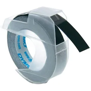 Präglingsband DYMO 9mmx3m svart 3/fp