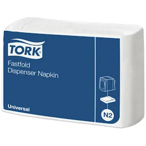 Servett TORK Universal dispenser N2, 1-lag, 30x25cm, 300/FP