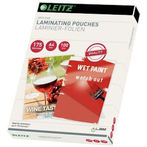 Laminat LEITZ A4 175 mic 100/FP